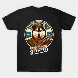 Husky soldier T-Shirt